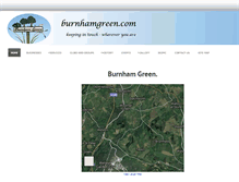 Tablet Screenshot of burnhamgreen.com